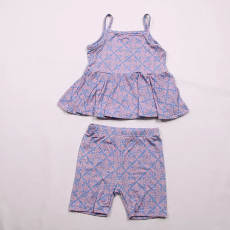 2 Piece Girly Pop Set Cotton Candy Quilt