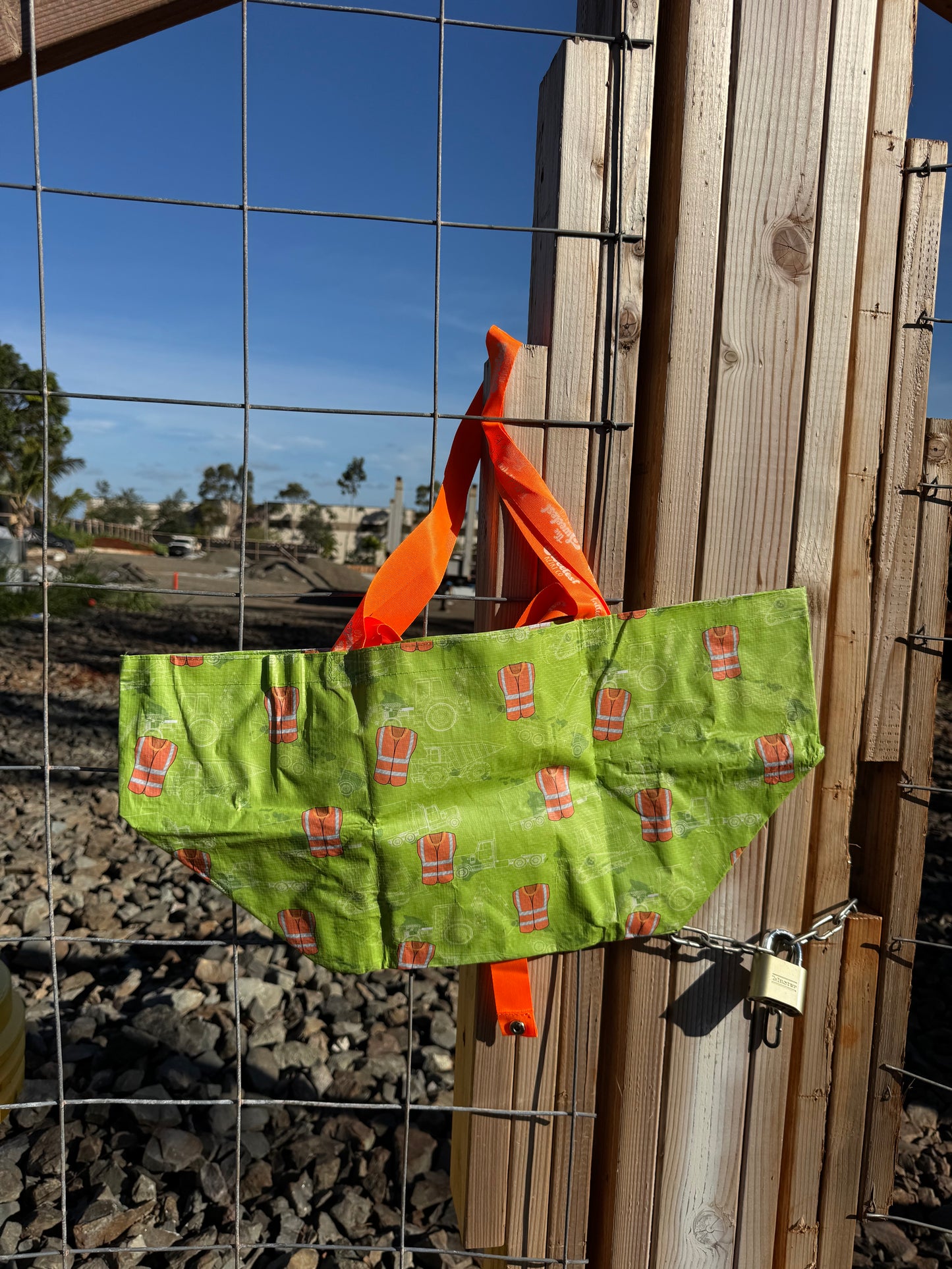 Bebeh Bag Construction collab with Sweetest Keiki Co