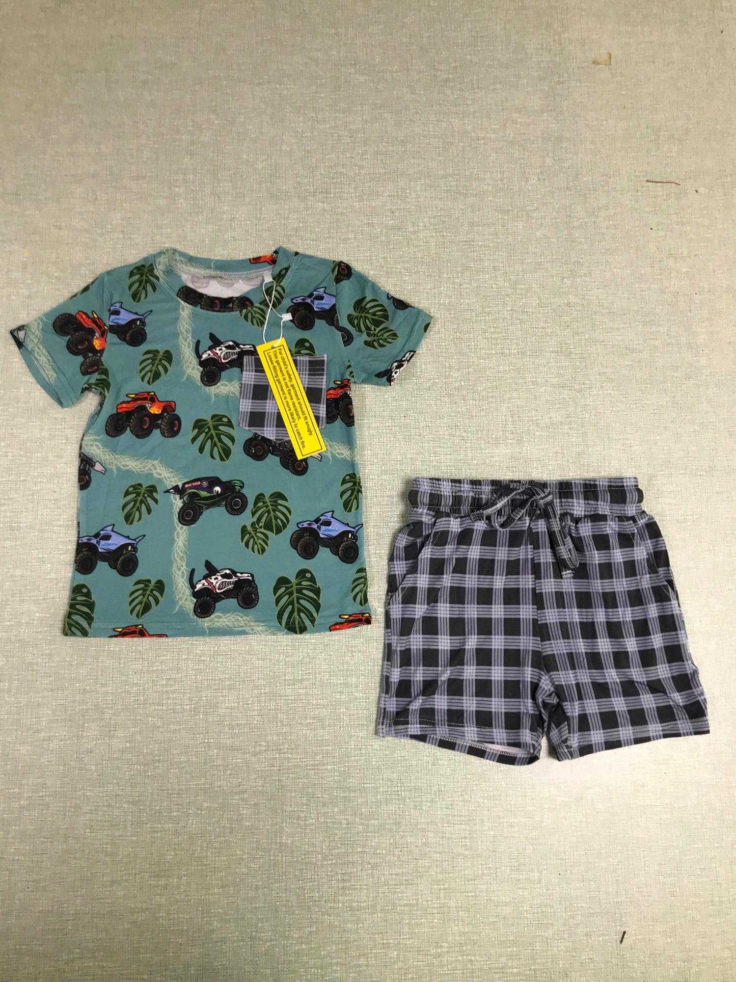 2 Piece Lounge Set Monster Jam