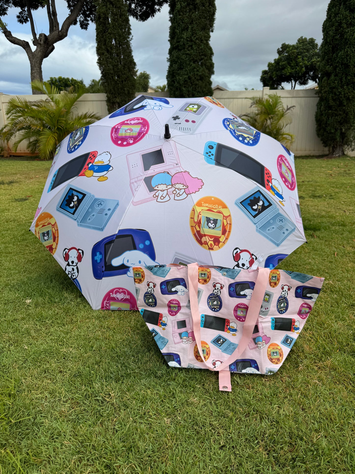 Sanrio Gamer Golf Umbrella