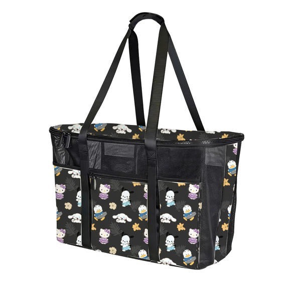 Foldsy Tote Collab with SDBT Local Sanrio Black