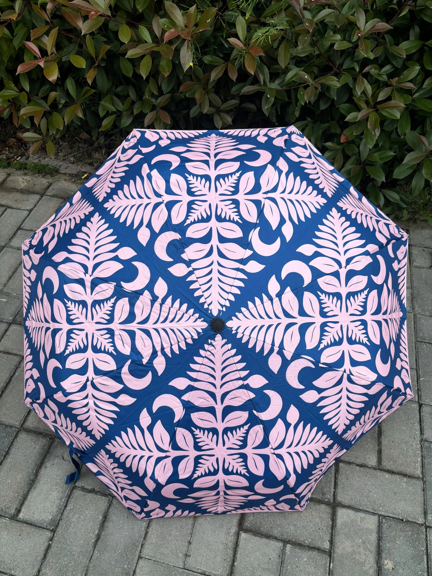 Bebeh Umbrella - Cotton Candy Fern Quilt