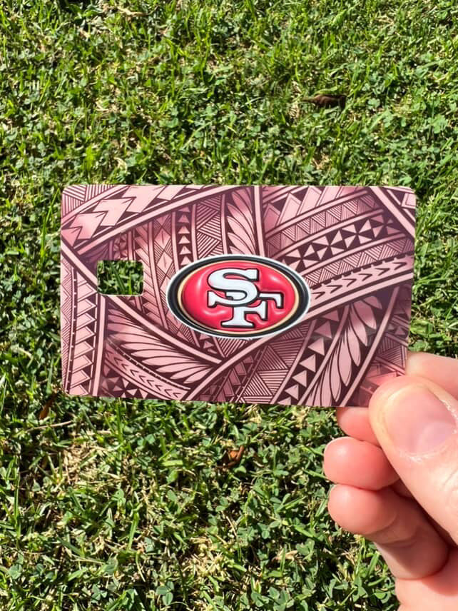 Credit Card Skins Collab with Shell.Oha Football