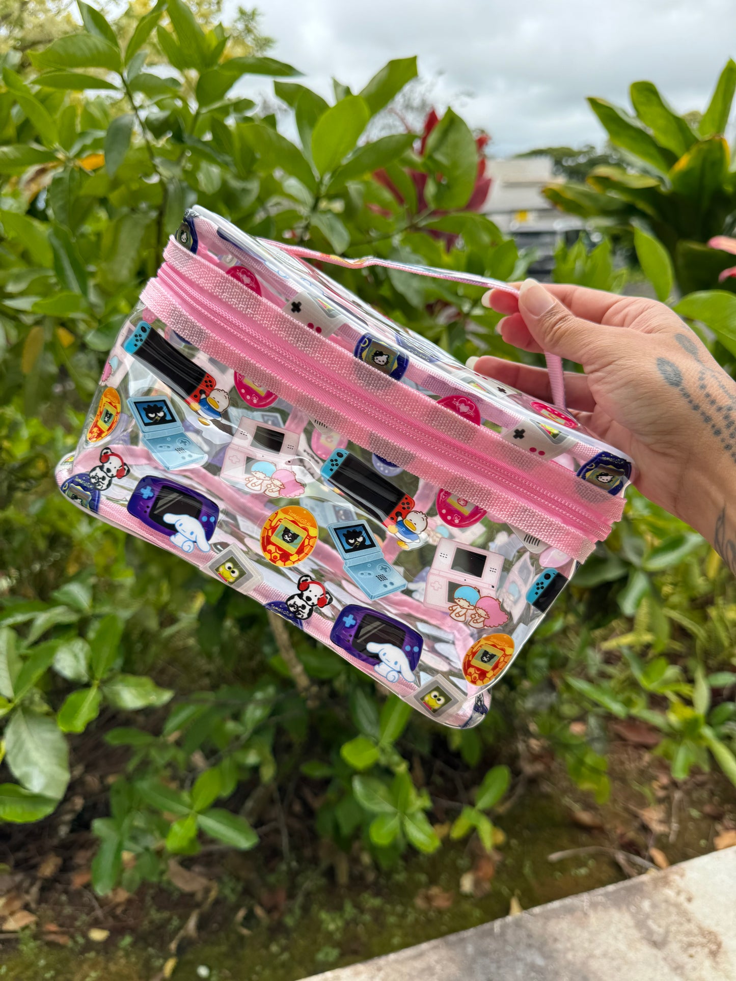 Toiletry Clear Bag Collab with Shop.Reiko