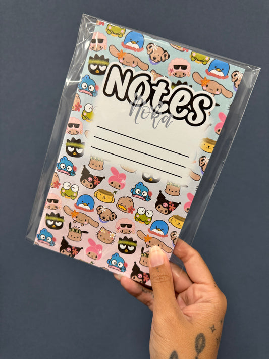 Folded notebooks no’ono’o hana collab