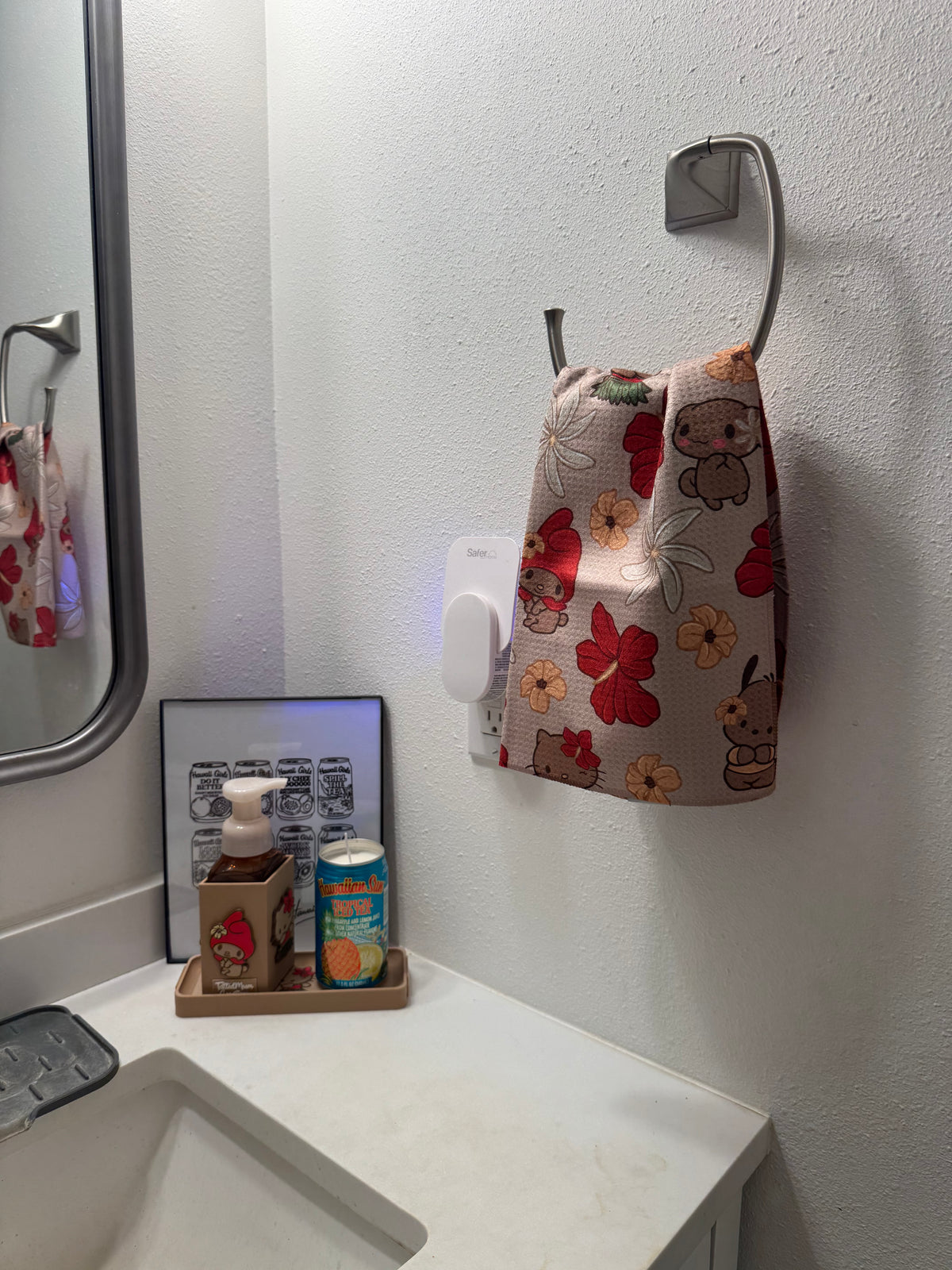 Tan Sanrio Towel - Collab with shop.reiko