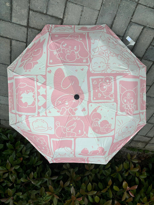 Bebeh Umbrella - Pink Block Sanrio