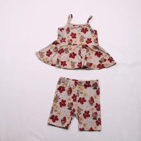 2 Piece Girly Pop Set Tan Sanrio