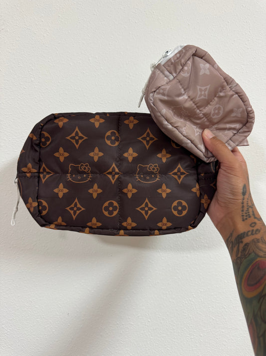 Luxury HK Puffy Pouches Collab With Shop.Reiko