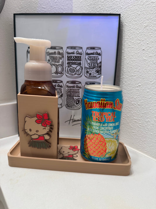Soap Holders Tan Sanrio and Trays Collab with Agnir Hobbies