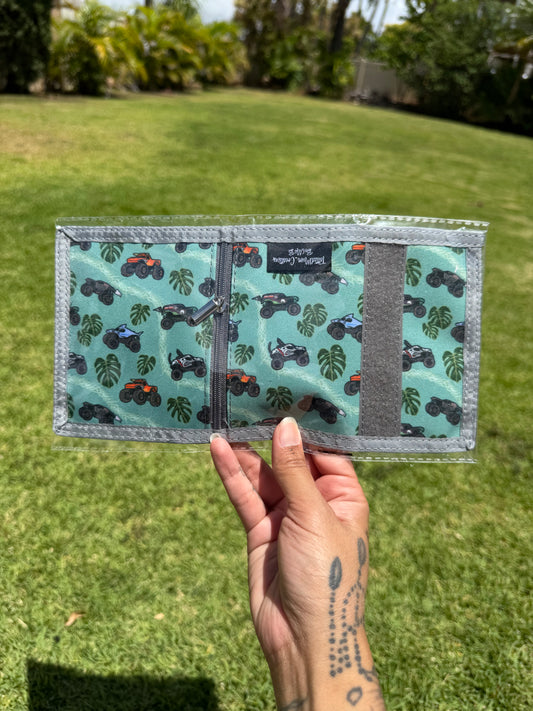 Kids Velcro Wallet - Monster Jam