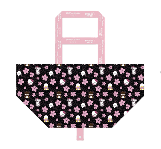 Bebeh Bag Black Sanrio PINK STRAPS