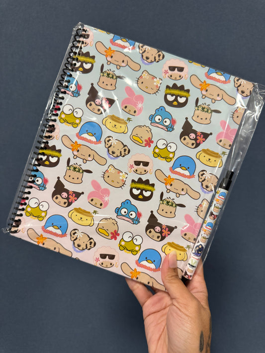 Spiral notebooks no’ono’o hana collab