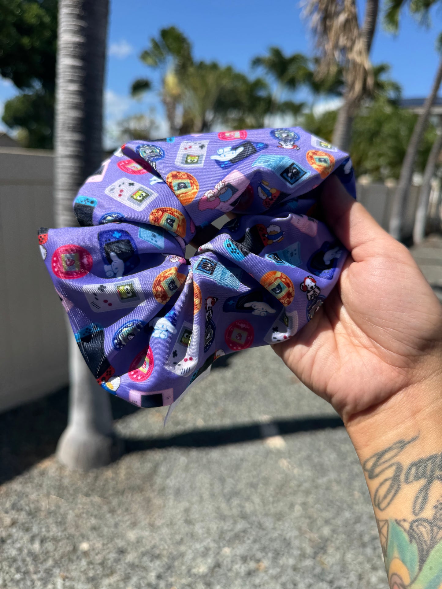 Sanrio Gamer Scrunchie Collab with ShopHavenMae
