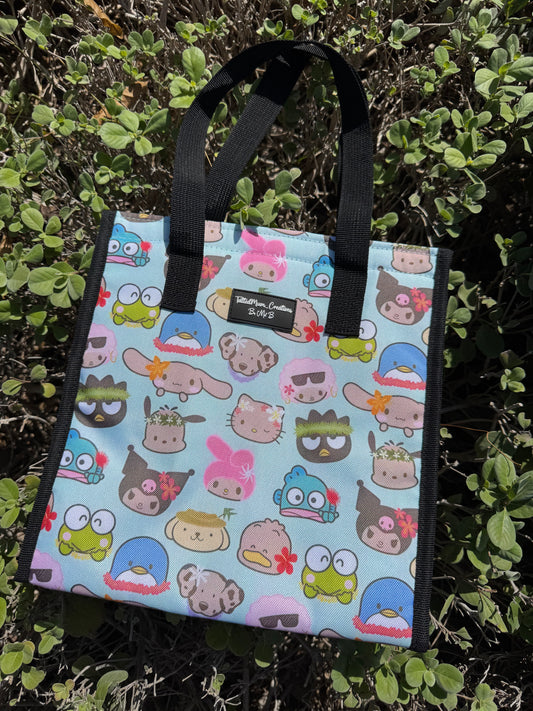 Teal Sanrio Lunch Bag - Small