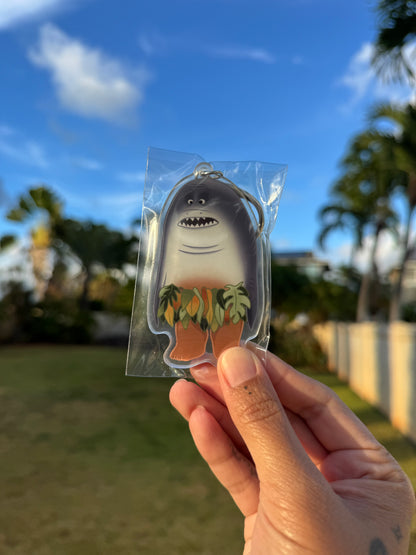 Shark head! Shaker Keychain
