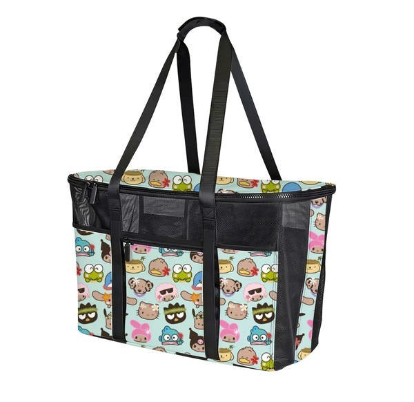 Foldsy Tote Collab with SDBT Teal Sanrio