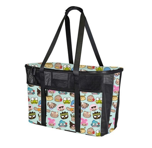 Foldsy Tote Collab with SDBT Teal Sanrio