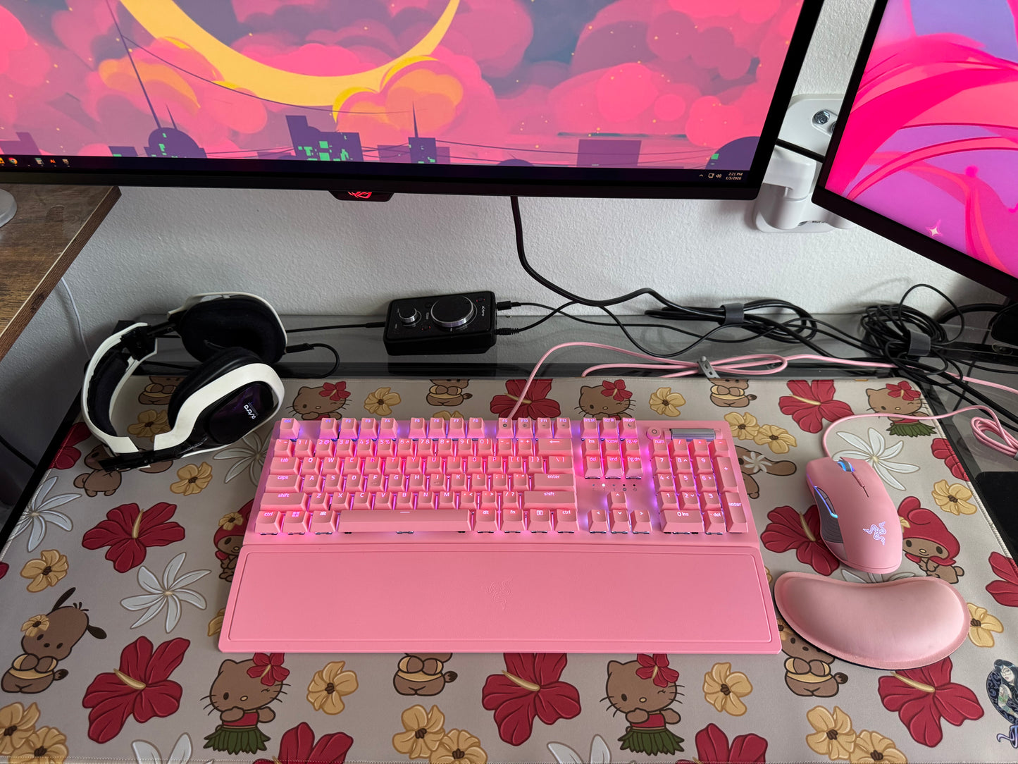 XL Desk Mat Tan Sanrio