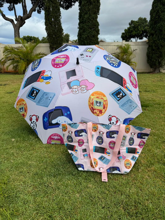 Sanrio Gamer Golf Umbrella