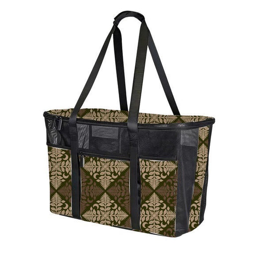 Foldsy Tote Collab with SDBT Green Fern Quilt