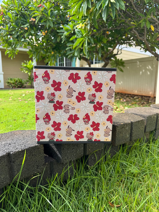 Tan Sanrio 11” Cubes collab with Designs by Tracy