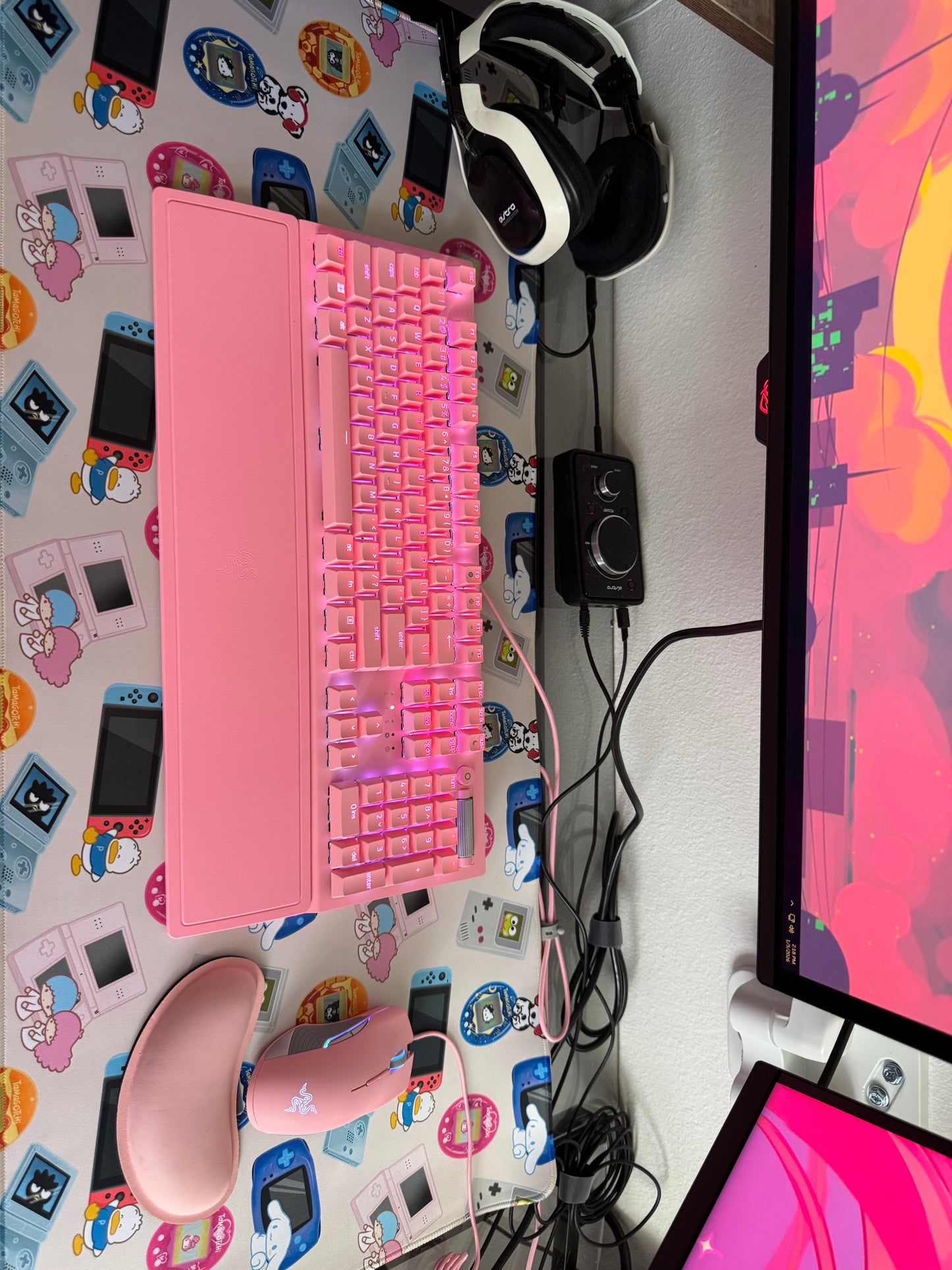 XL Desk Mat Sanrio Gamer
