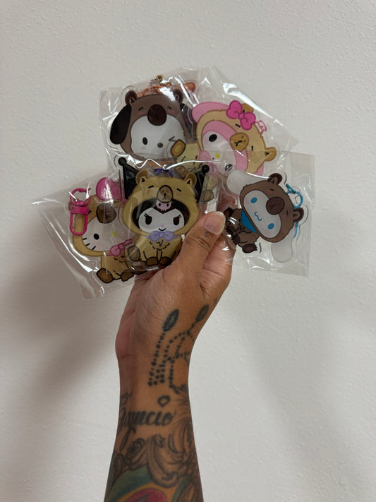 Surprise Mystery Capyrio Keychain