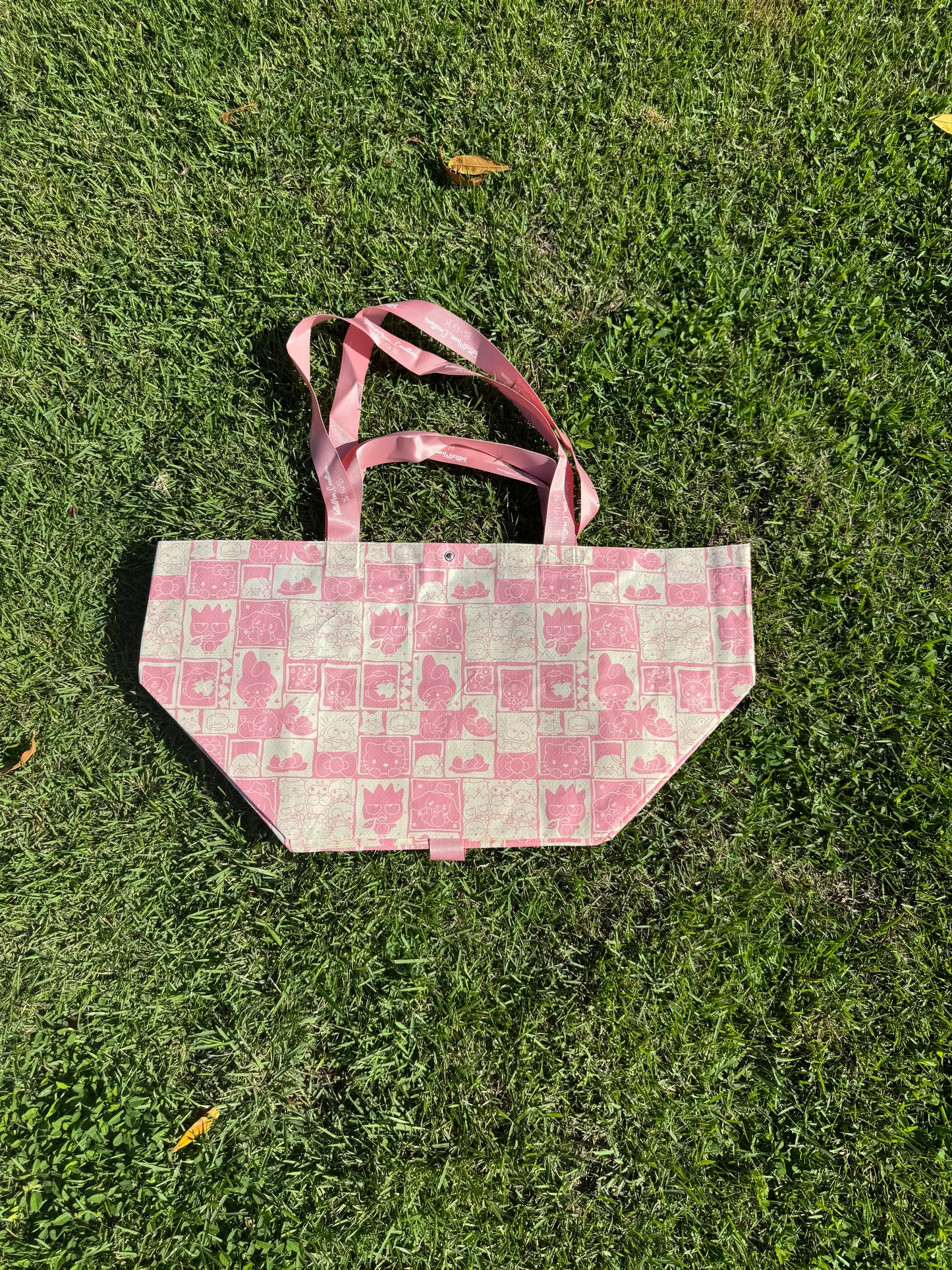 Bebeh Bag Pink Sanrio Block