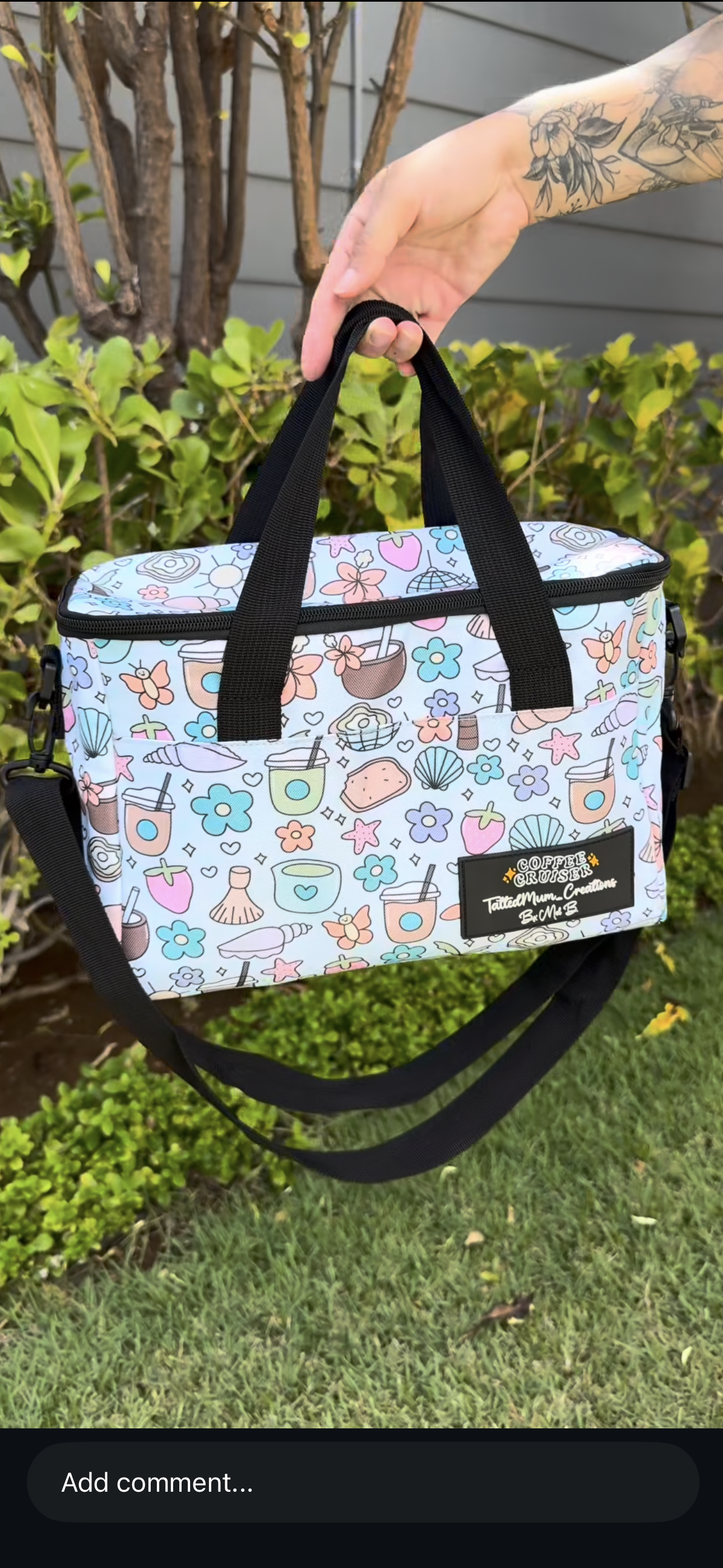 Zip Cooler Bag Collab With Coffee Cruiser