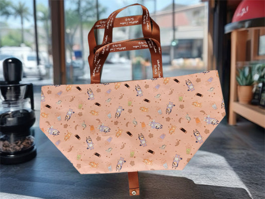 Bebeh Bag Bluey Snacks Tan