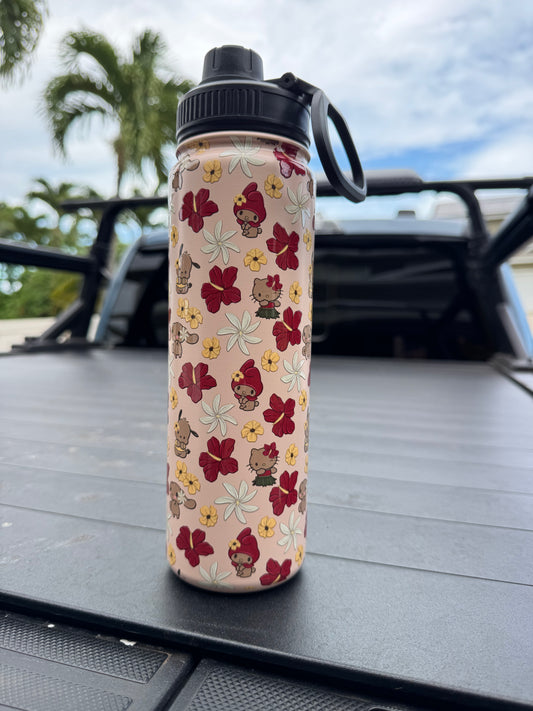 Tan Sanrio Flask