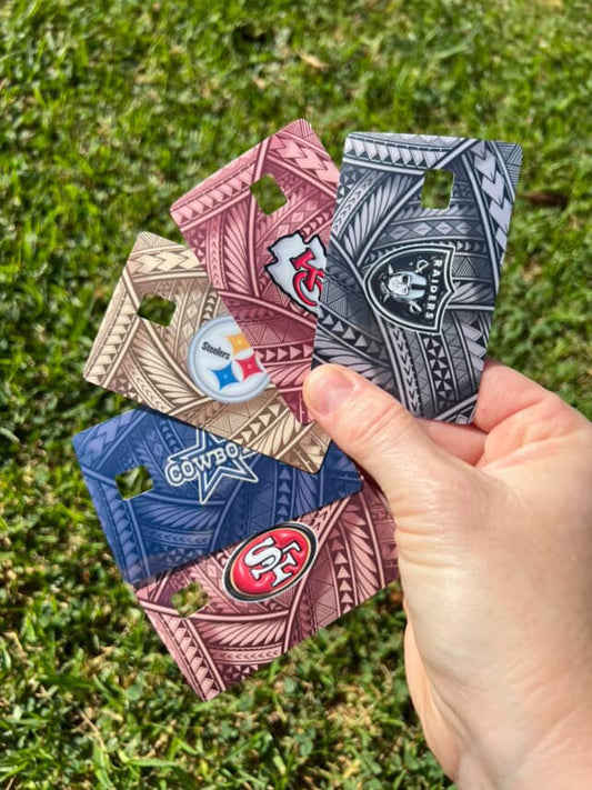 Credit Card Skins Collab with Shell.Oha Football