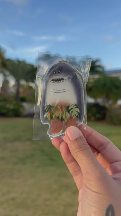 Shark head! Shaker Keychain